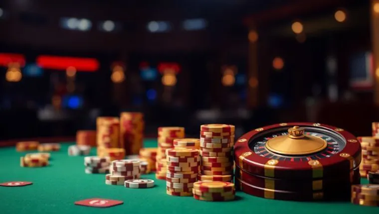 A user interface showing steps for online casino registration and various secure deposit methods.